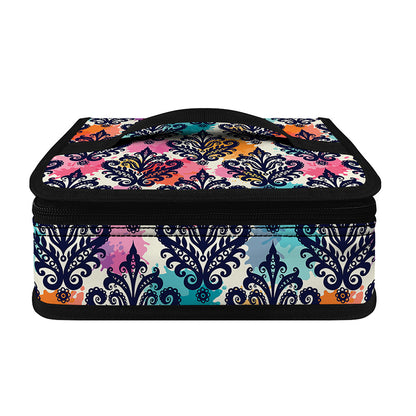 Colorful Damask Pattern Print Small Lunch Bag