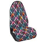 Colorful Damask Pattern Print Waterproof Car Seat Cover