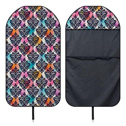 Colorful Damask Pattern Print Waterproof Car Seat Cover