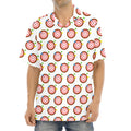 Colorful Darts And Dartboard Print Aloha Shirt