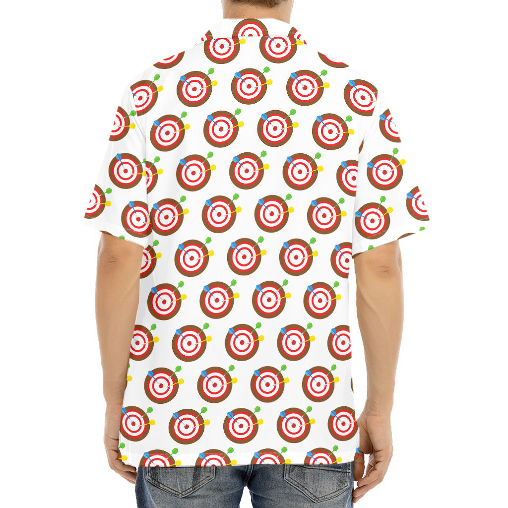 Colorful Darts And Dartboard Print Aloha Shirt
