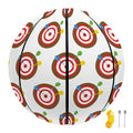 Colorful Darts And Dartboard Print Basketball