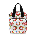 Colorful Darts And Dartboard Print Bible Tote Bag