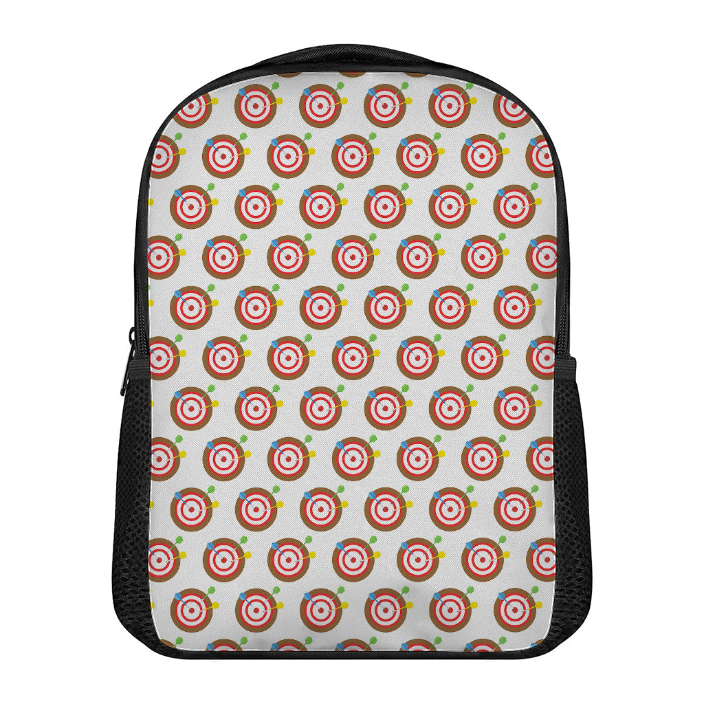 Colorful Darts And Dartboard Print Casual Backpack