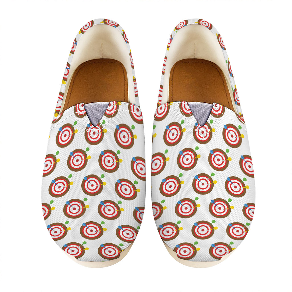Colorful Darts And Dartboard Print Casual Shoes