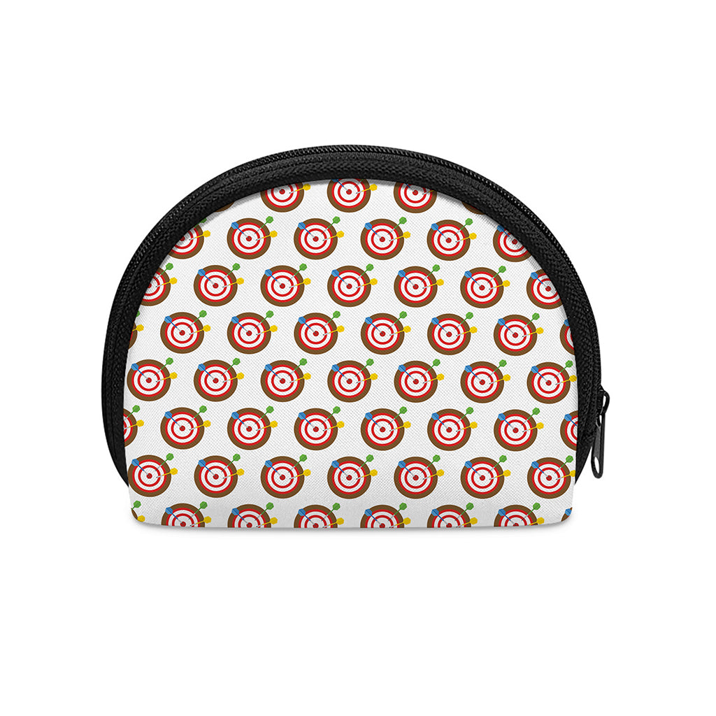 Colorful Darts And Dartboard Print Coin Purse