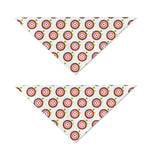 Colorful Darts And Dartboard Print Dog Bandana