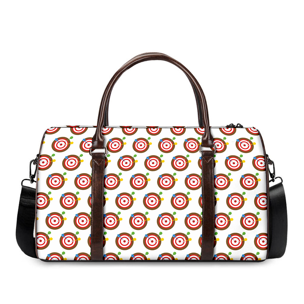 Colorful Darts And Dartboard Print Duffle Bag