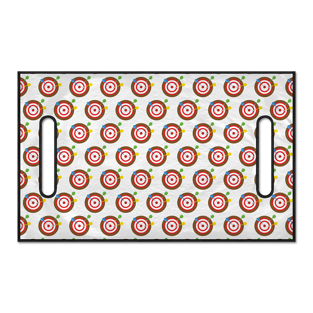 Colorful Darts And Dartboard Print Golf Cart Seat Cover
