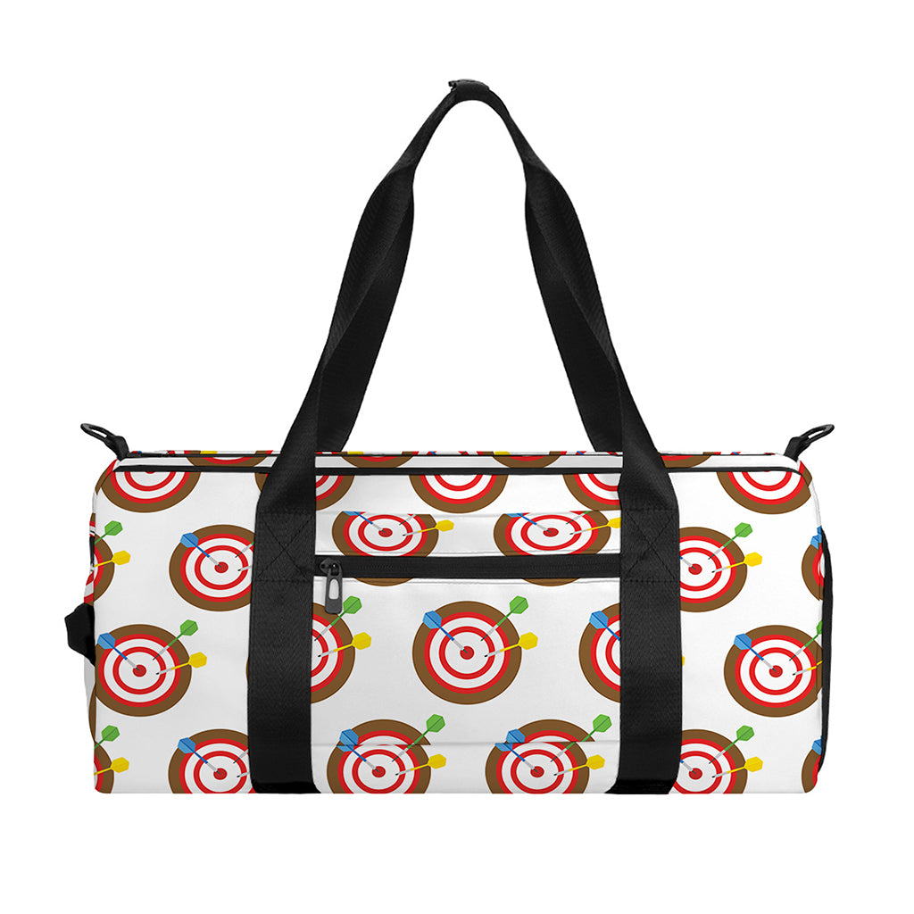 Colorful Darts And Dartboard Print Gym Bag