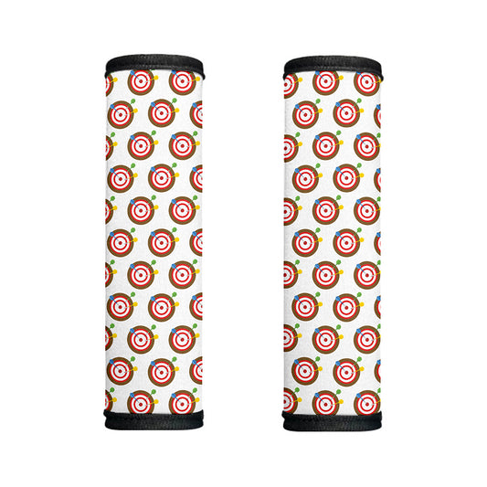 Colorful Darts And Dartboard Print Handle Covers