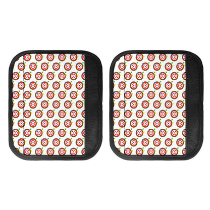 Colorful Darts And Dartboard Print Handle Covers