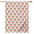 Colorful Darts And Dartboard Print House Flag