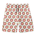 Colorful Darts And Dartboard Print Men's Swim Trunks