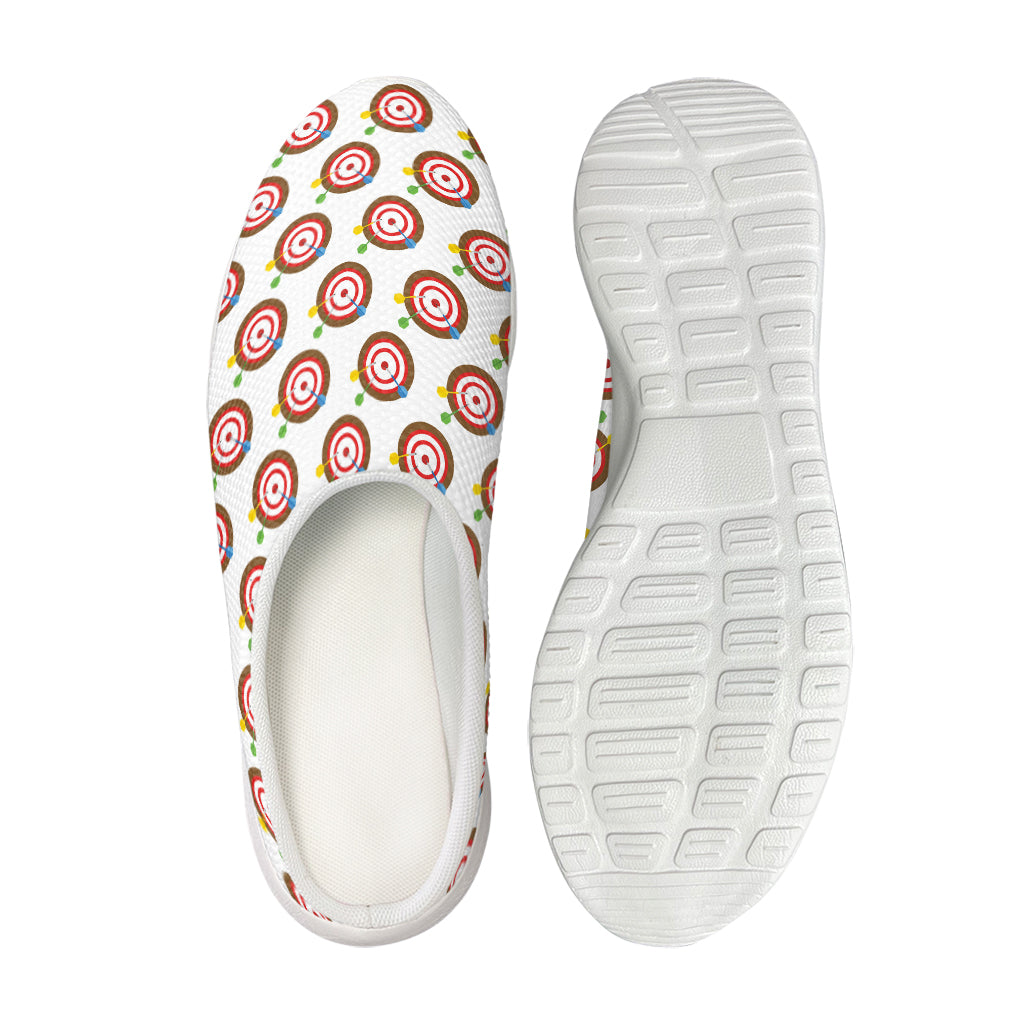 Colorful Darts And Dartboard Print Mesh Casual Shoes