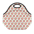 Colorful Darts And Dartboard Print Neoprene Lunch Bag