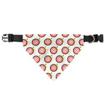 Colorful Darts And Dartboard Print Over The Collar Dog Bandana