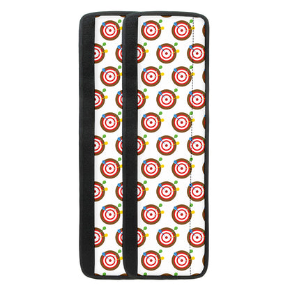 Colorful Darts And Dartboard Print Refrigerator Handle Covers