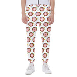 Colorful Darts And Dartboard Print Scuba Joggers
