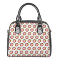 Colorful Darts And Dartboard Print Shoulder Handbag