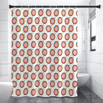 Colorful Darts And Dartboard Print Shower Curtain