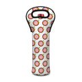 Colorful Darts And Dartboard Print Single Neoprene Wine Tote