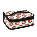 Colorful Darts And Dartboard Print Small Lunch Bag