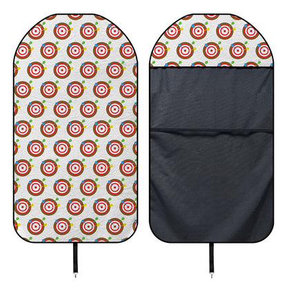 Colorful Darts And Dartboard Print Waterproof Car Seat Cover