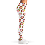 Colorful Darts And Dartboard Print Women's Leggings