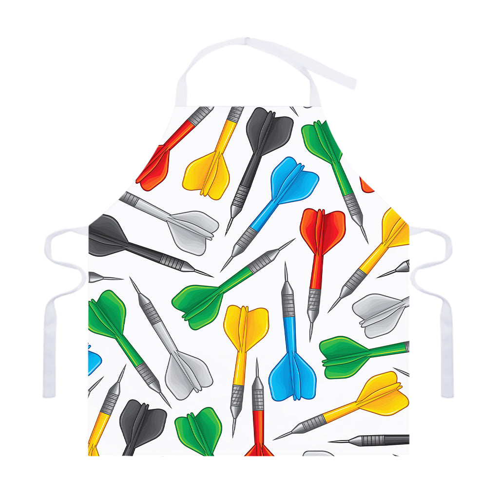 Colorful Darts Pattern Print Adjustable Apron