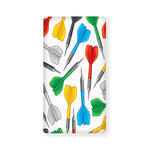 Colorful Darts Pattern Print Baby Crib Sheet