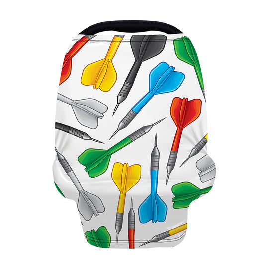 Colorful Darts Pattern Print Baby Seat Cover