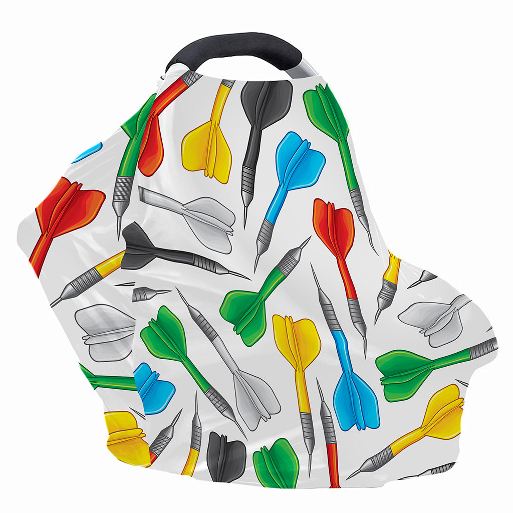 Colorful Darts Pattern Print Baby Seat Cover
