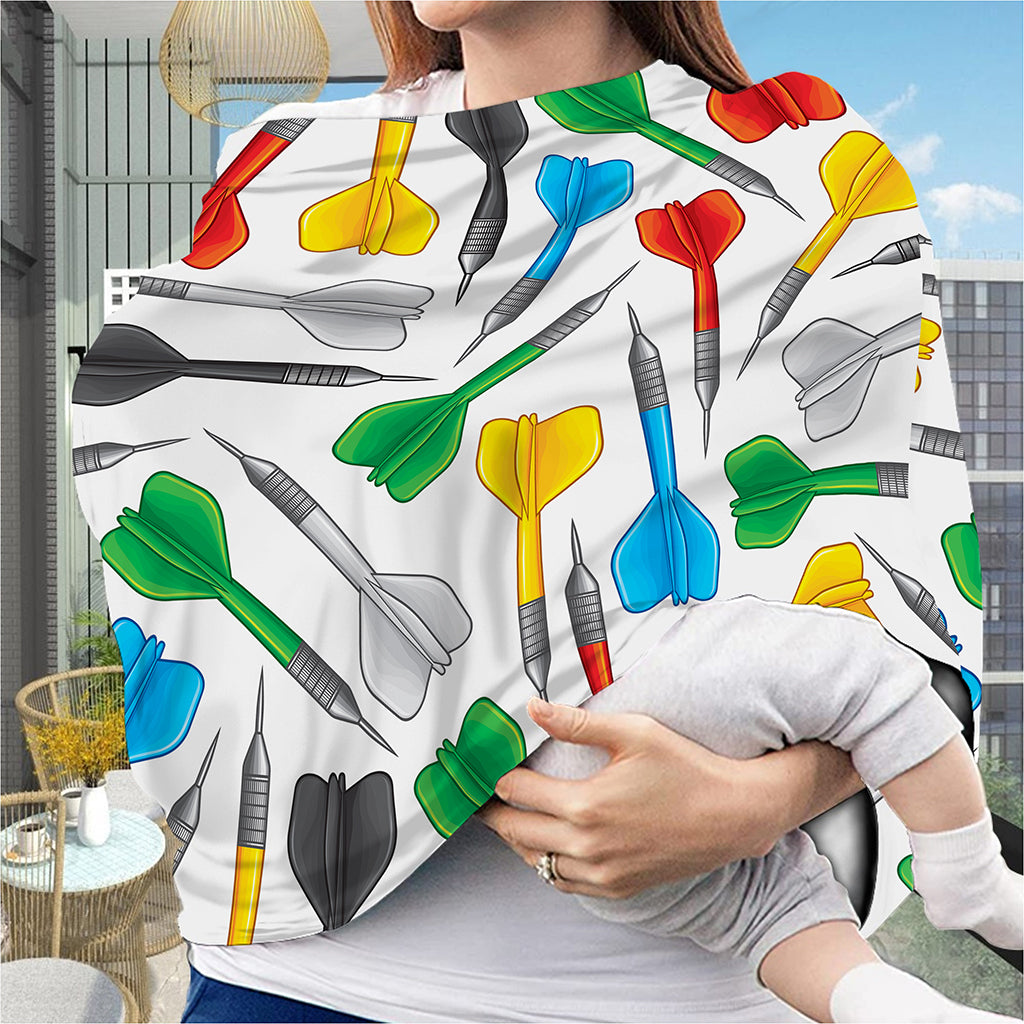 Colorful Darts Pattern Print Baby Seat Cover