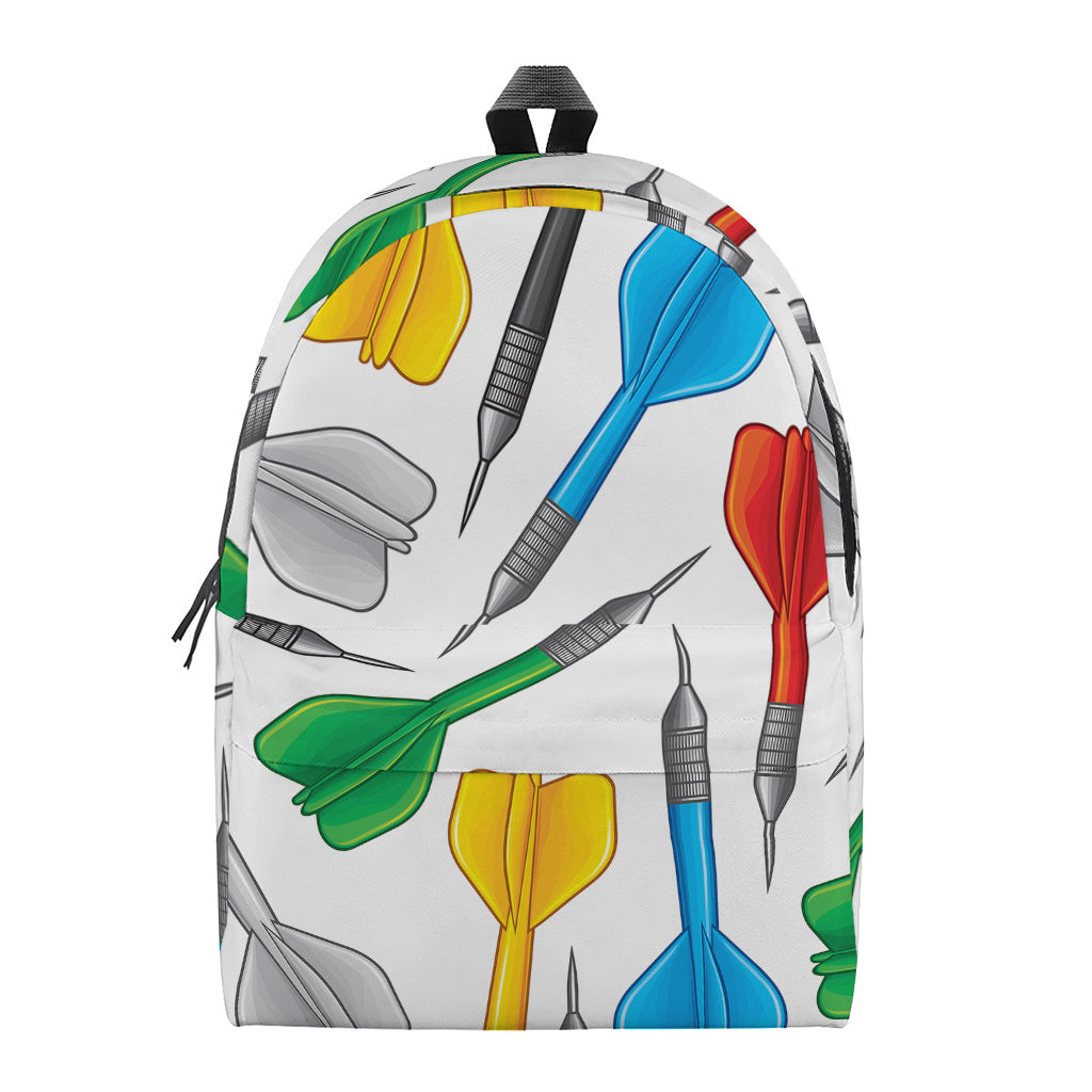 Colorful Darts Pattern Print Backpack