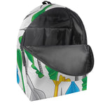 Colorful Darts Pattern Print Backpack