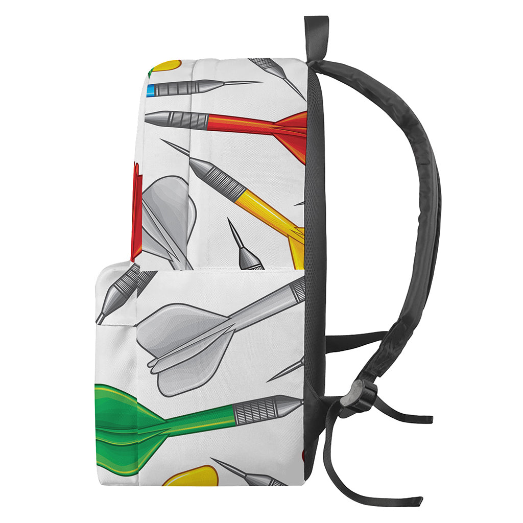 Colorful Darts Pattern Print Backpack