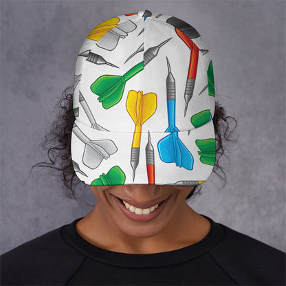 Colorful Darts Pattern Print Baseball Cap