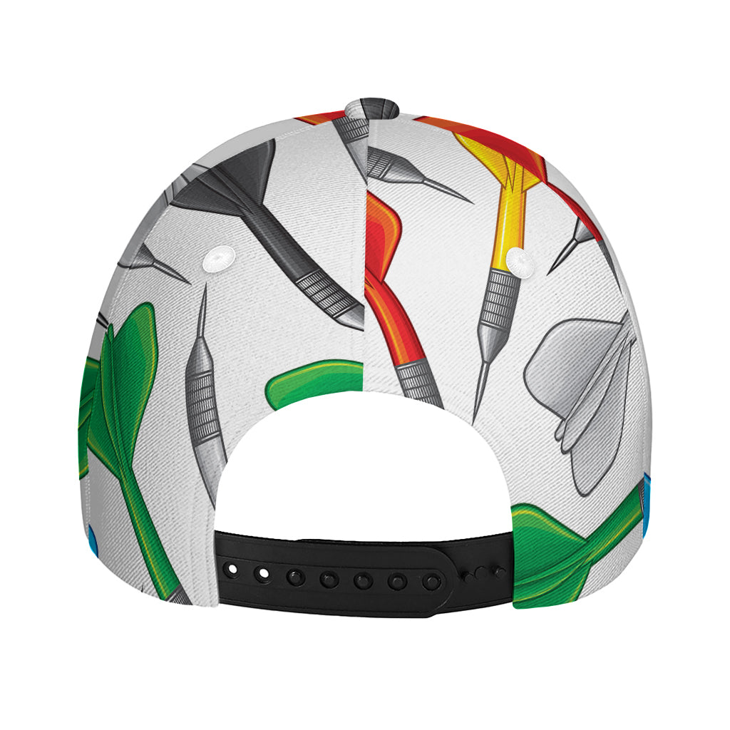 Colorful Darts Pattern Print Baseball Cap