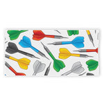Colorful Darts Pattern Print Beach Towel