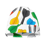 Colorful Darts Pattern Print Beanie