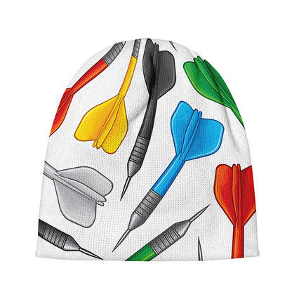 Colorful Darts Pattern Print Beanie