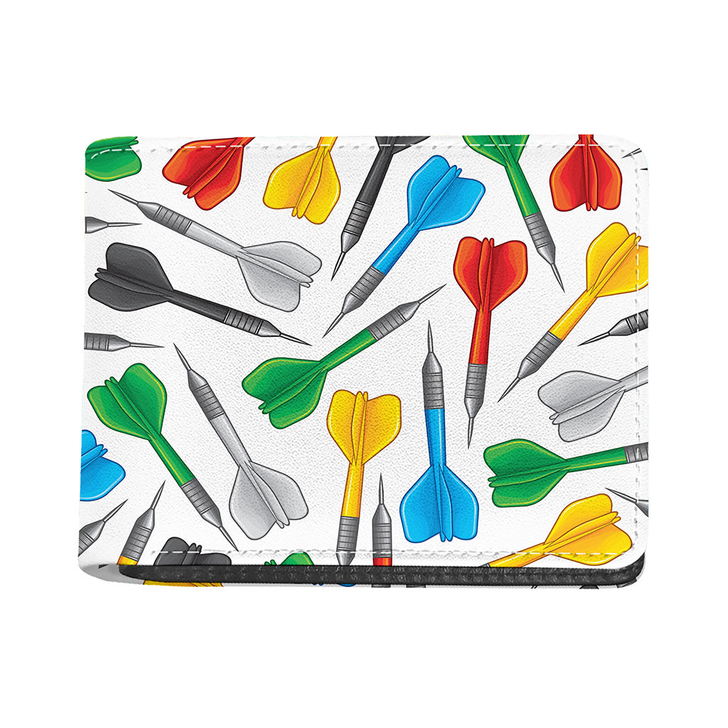Colorful Darts Pattern Print Bifold Wallet