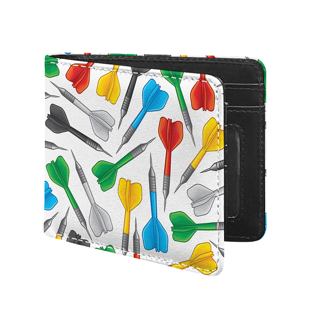 Colorful Darts Pattern Print Bifold Wallet