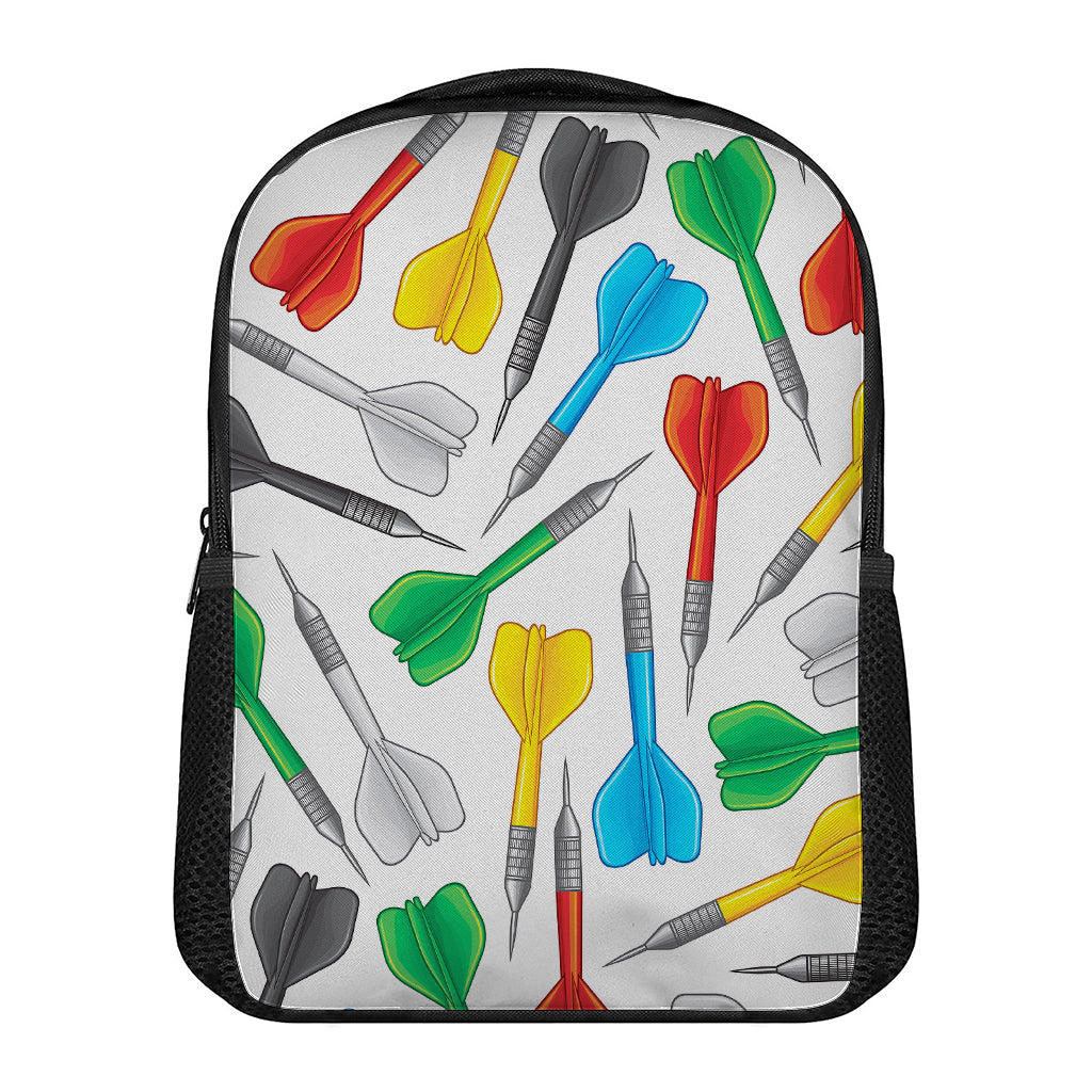 Colorful Darts Pattern Print Casual Backpack