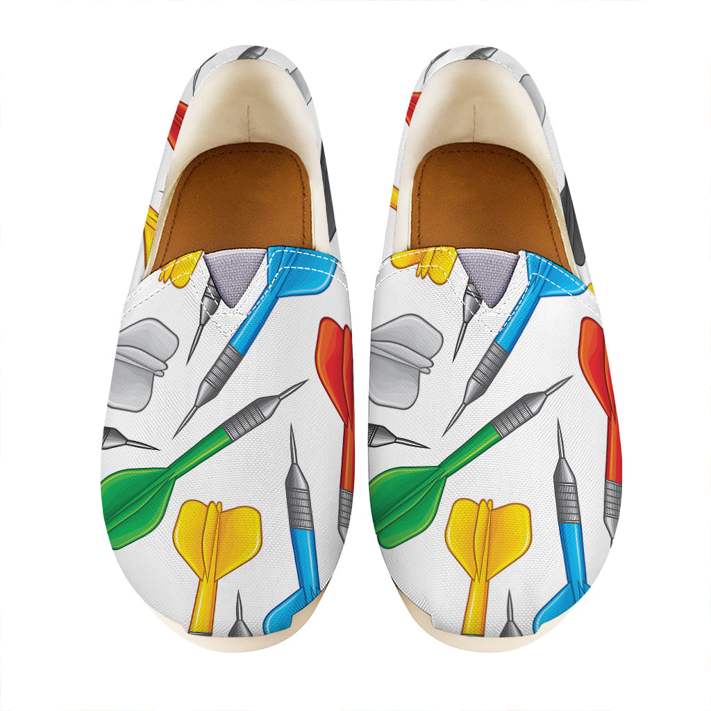 Colorful Darts Pattern Print Casual Shoes
