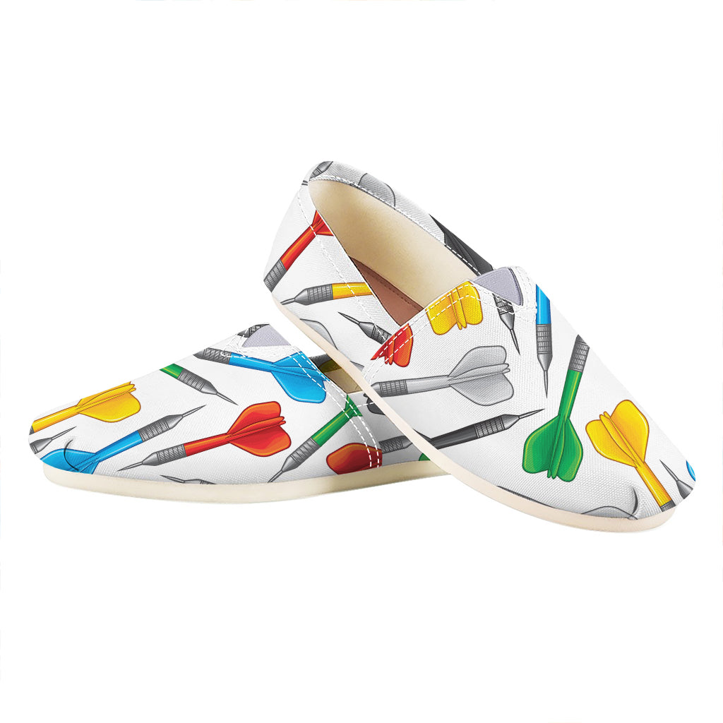 Colorful Darts Pattern Print Casual Shoes