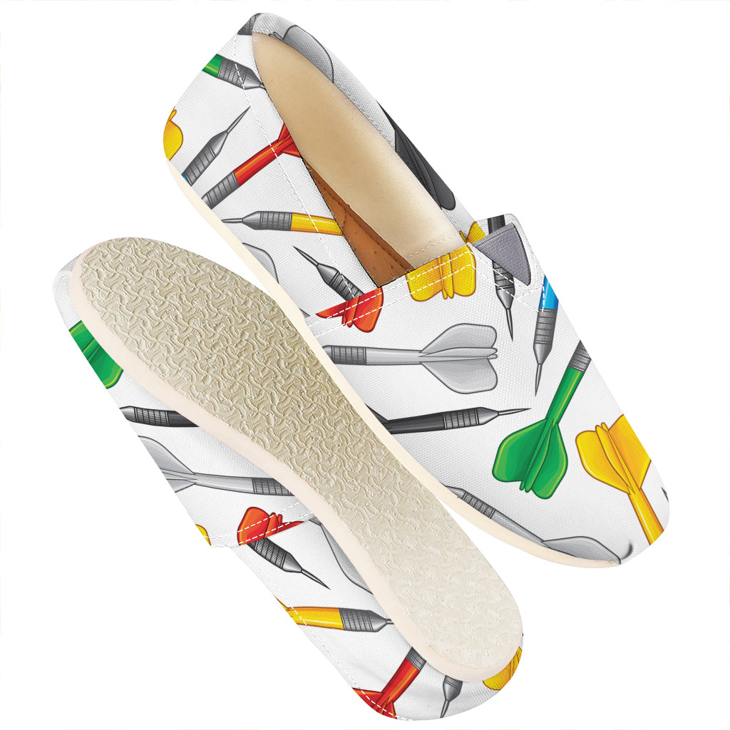 Colorful Darts Pattern Print Casual Shoes