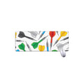 Colorful Darts Pattern Print Extended Mouse Pad