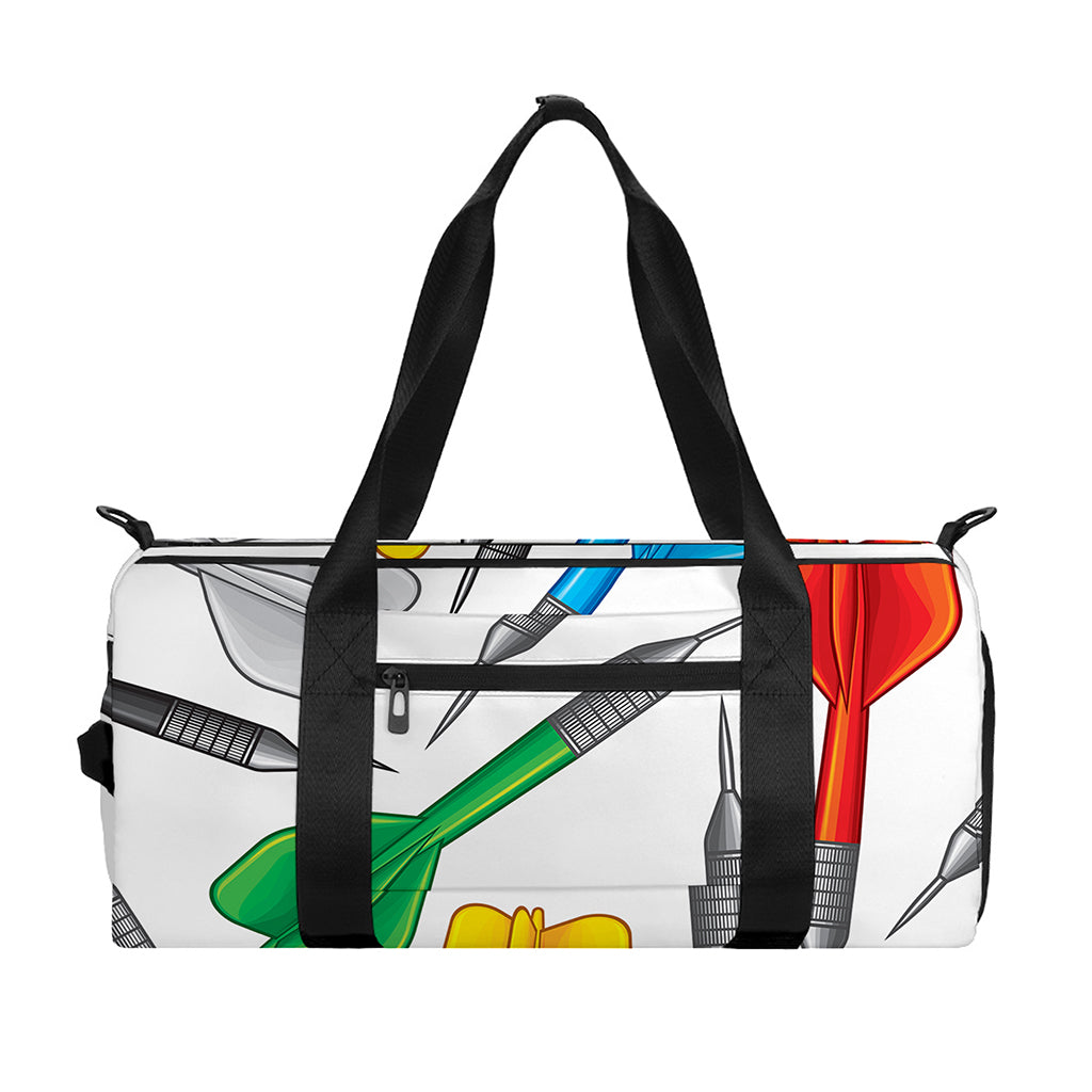 Colorful Darts Pattern Print Gym Bag